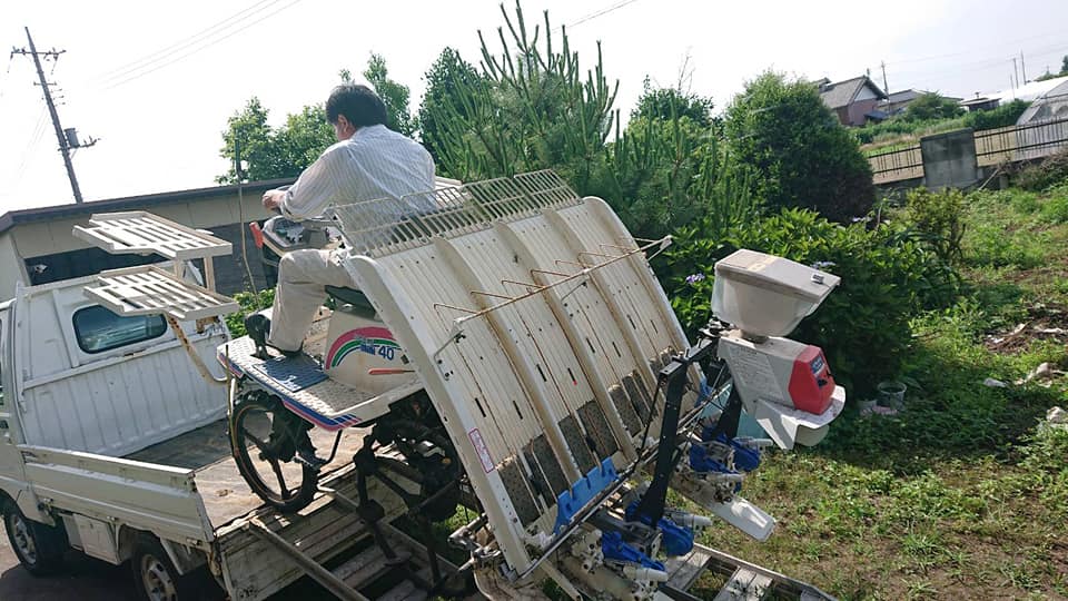 田植え機